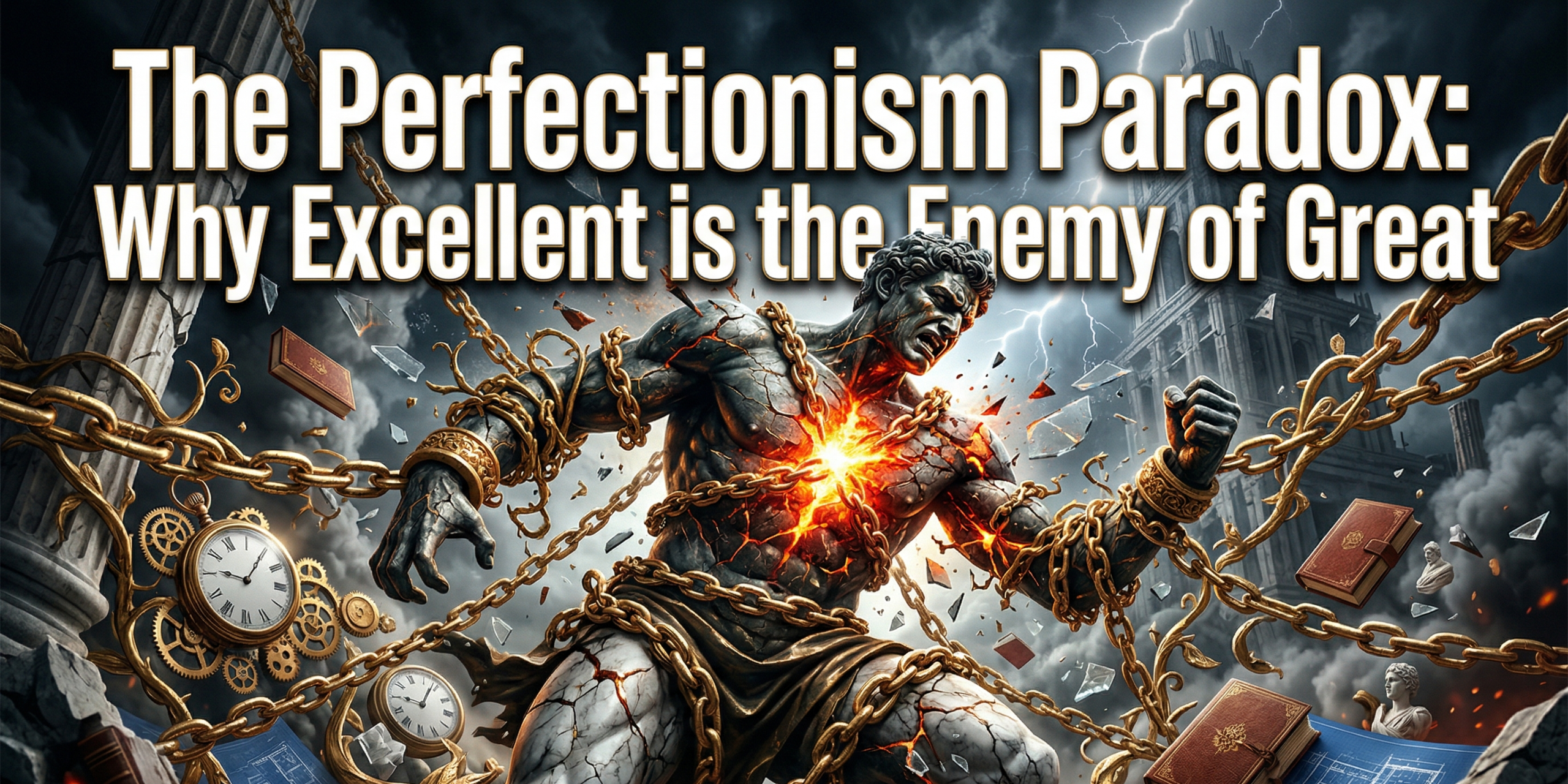 The Perfectionism Paradox: Why “Excellent” is the Enemy of “Great”