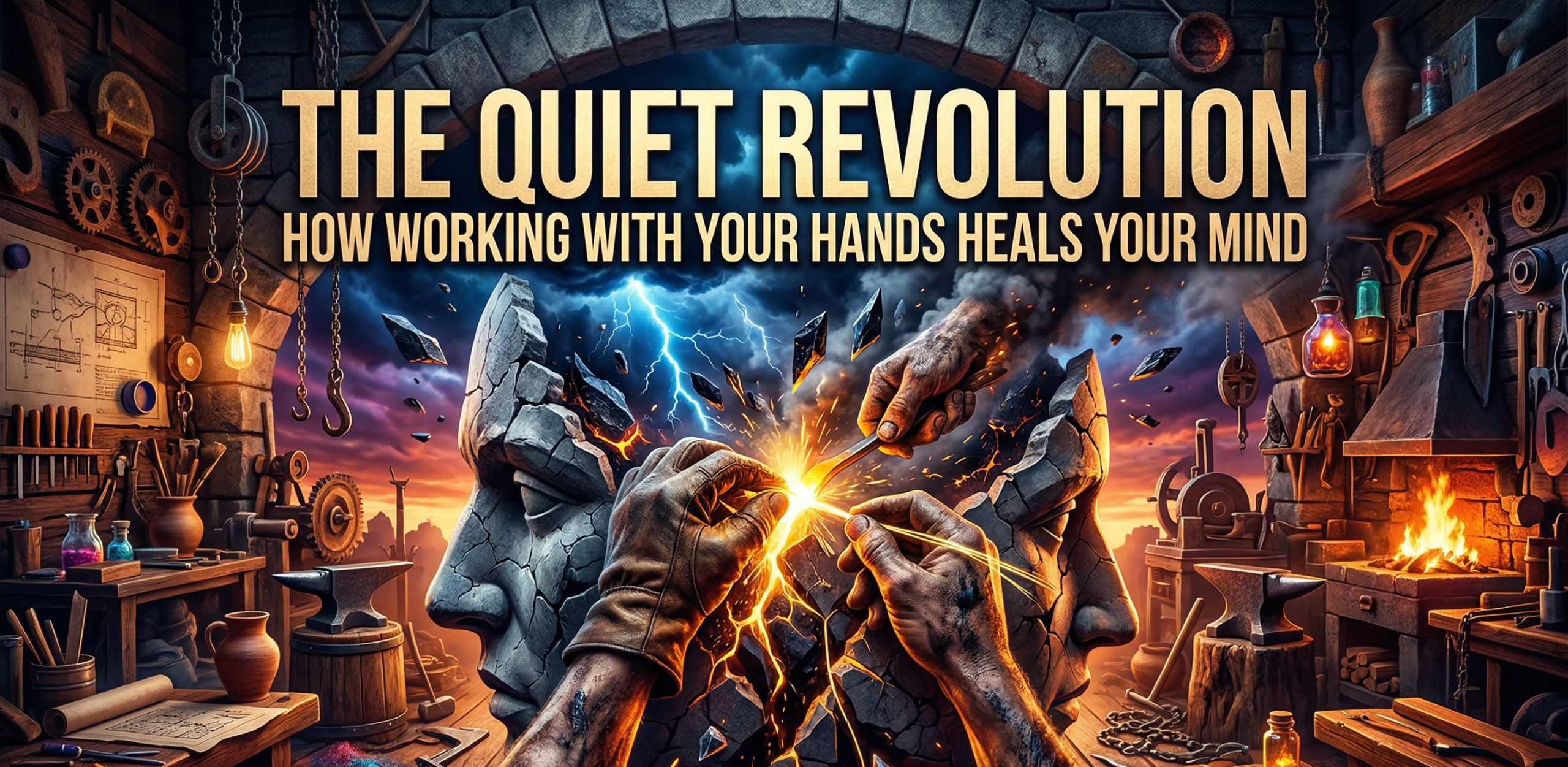 The Quiet Revolution: How Working with Your Hands Heals Your Mind
